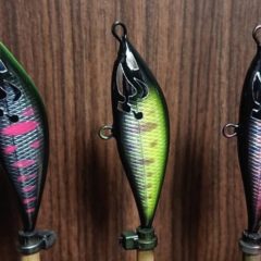 渓流用トラウトルアーのオリジナルカラーが決定！！