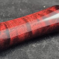 ギター塗装手法をトラウトロッドのグリップに