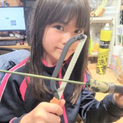 小学生の工作で鱒レンジャーCT40をフェルール化カスタム