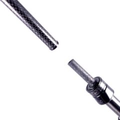 脱着式グリップが製作可能な印籠継カーボンパイプが入荷