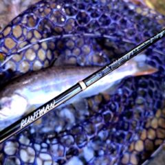 開発中の2ピースロッド【WICKMAN】でナイスなアマゴ