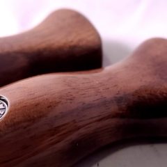 ウッドガングリップの試し塗り