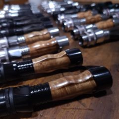 グリップ部材のウッドが入荷したので・・・