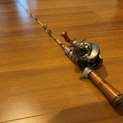 お客様より自作グラスロッドの写真を頂きました！