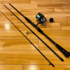 SUD-9040Mを使用しての3ピースのコンパクトサーフロッド製作