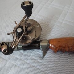 自作ウッドグリップと自作ハンドルノブ