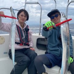 浜名湖沖の太刀魚ジギング