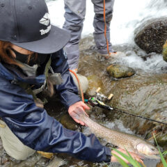 WICKMANで怪物級イワナ！